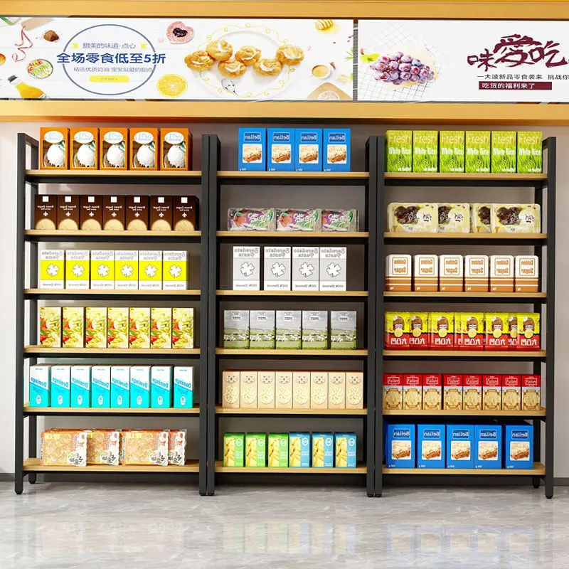 Custom. [Environmentally Friendly Thickened] Display Shelf Supermarket Multi-Layer Product Adjustable Shelf