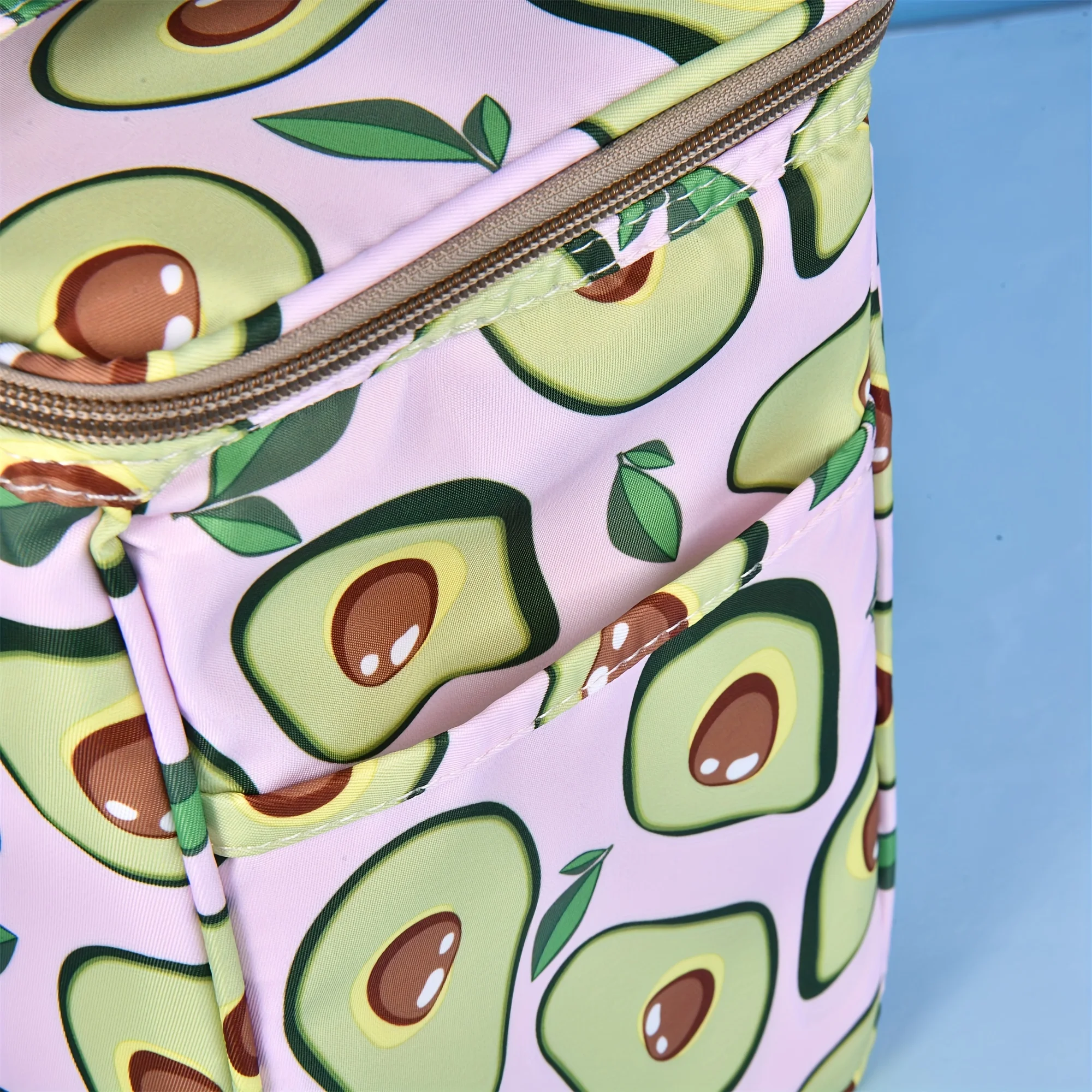 

Print Square Lunch Bag, Insulated Thermal Cooler Tote, Reusable Ice Pack, Carry Handbag, Stylish Mother's Day Gift