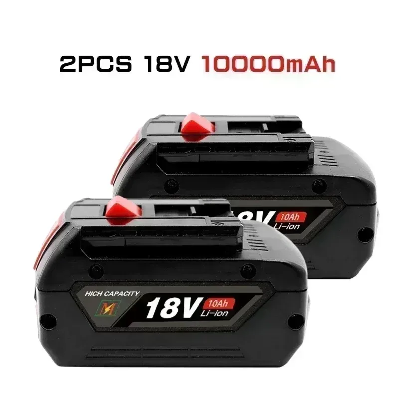 

18V Rechargeable Power Tool Batteryace 10Ah For Bosch 18V Power Tool Backup 10000mah Portable Replacement Battery replace