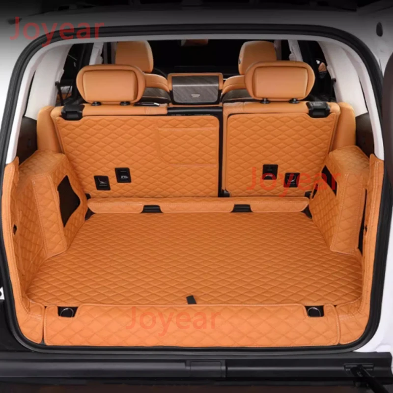 For Great Wall WEY Tank 500 Car Trunk Pad Side Pack Full Surround Leather Waterproof Car Interior Decoration Protective Supplies