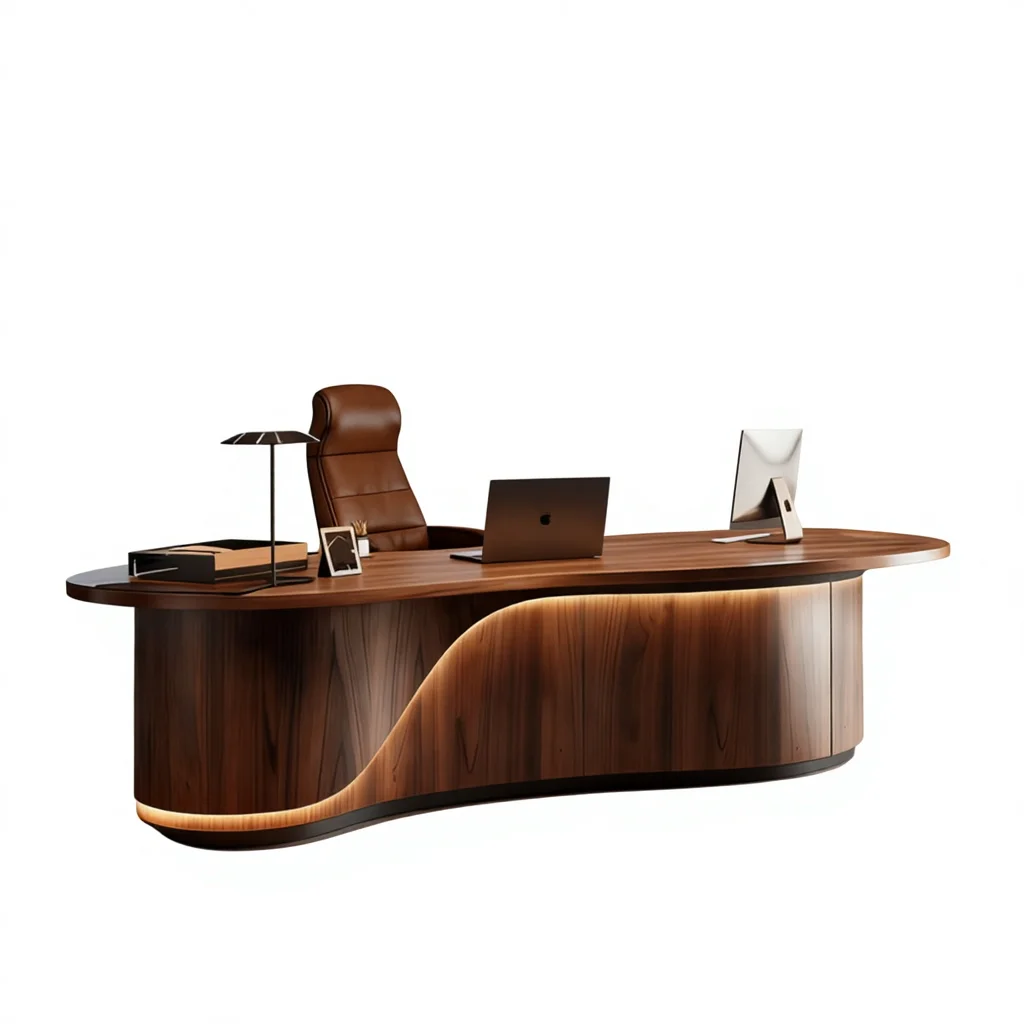 *Modern Luxury Executive Office Desk Eco-friendly Durable Office Furniture  Commercially Designed Executive Desk
