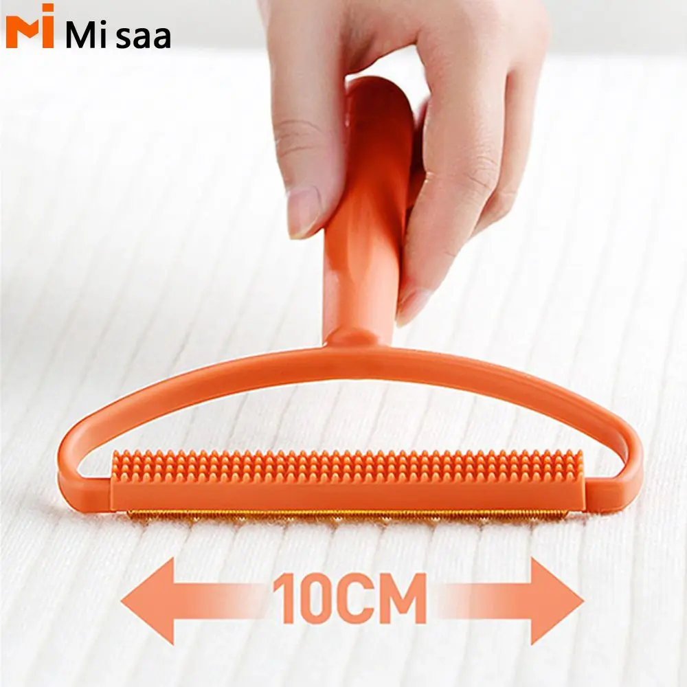 Ball Hair Remover Comfort Handle Refuse To Rust Orange Color Pure Copper Household Daily Necessities Fluff Cleaning De-baller