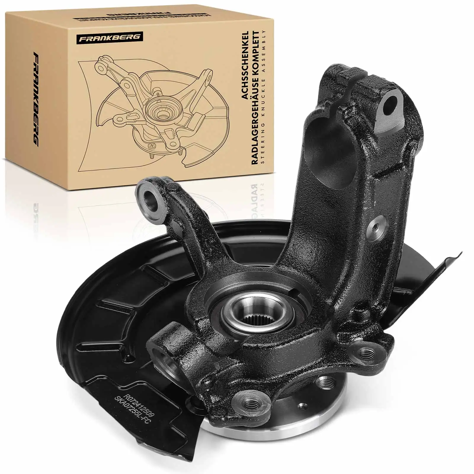 Frankberg 1x Stub As Wiel Lagerhuis Compleet Vooras Links Voor Audi A1 Seat Cordoba Skoda 6R0407621E 6R0615311