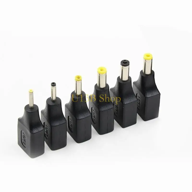 U13B Laptop Adapter Co końca prosta głowica USB Kobiece Adapter Złącze Black