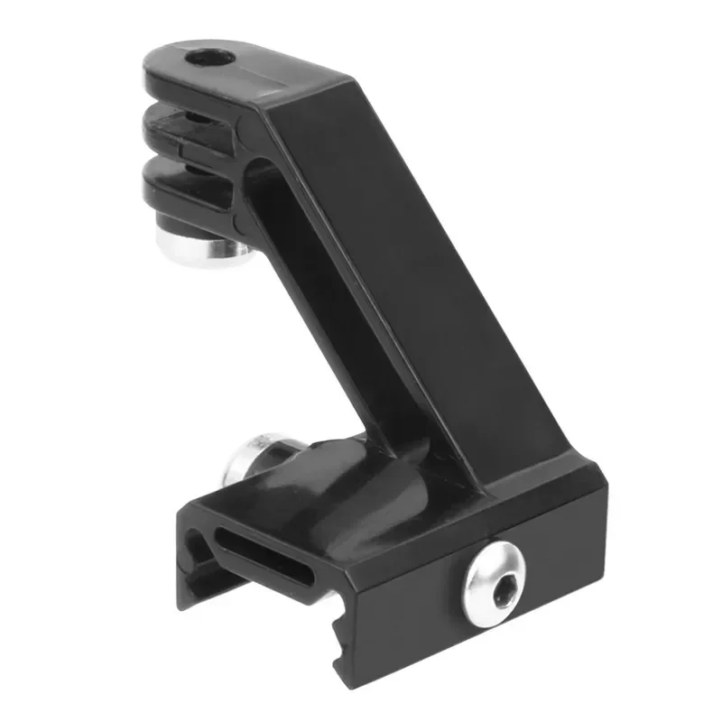 Staffa laterale Action Camera Mount adattatore Base morsetto accessori neri Picatinny Rail Sports Universal Fit per Insta360 ONE R