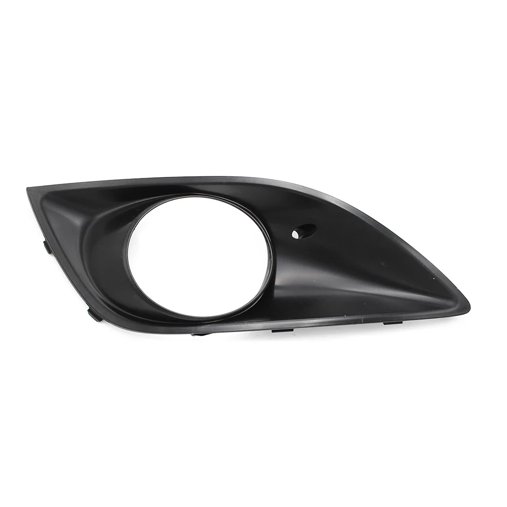 Front Fog Lamp Cover Car Light Accessory Black Fog Light Cover Easy Installation Quick Installation Pair Included