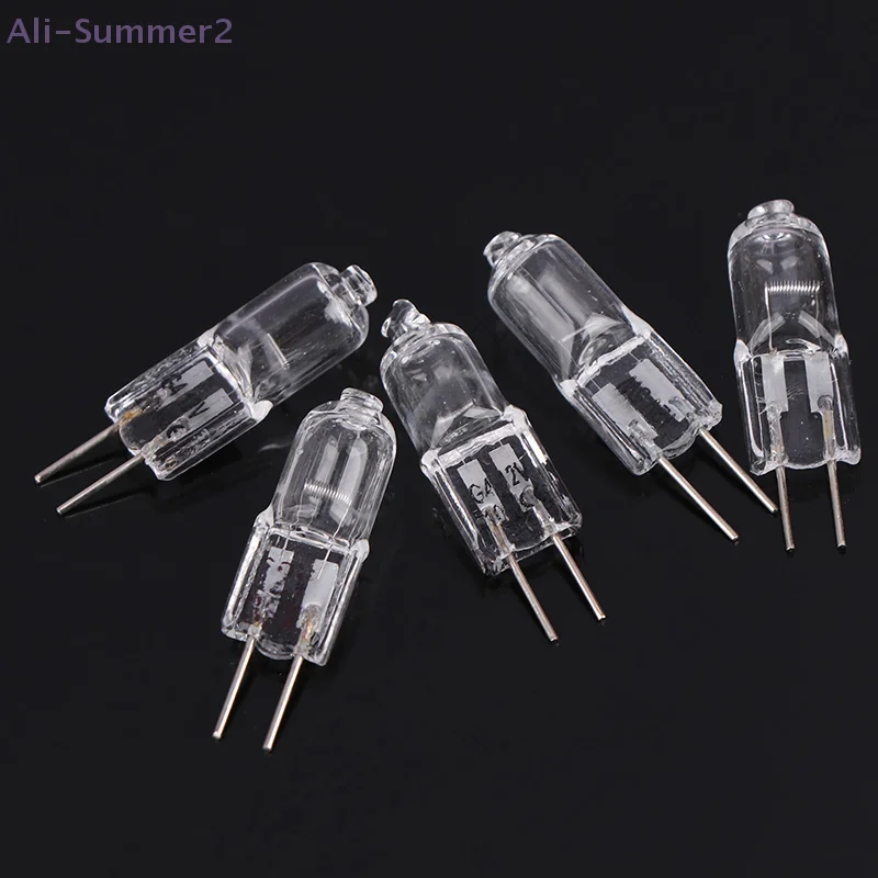{Summer2}Multi-Pack mit 10 G4 5W-50W Halogen-Warmergie-Glühbirnen mit JC Bi-Pin-LED für Innenbeleuchtung und Kristallkugellampe