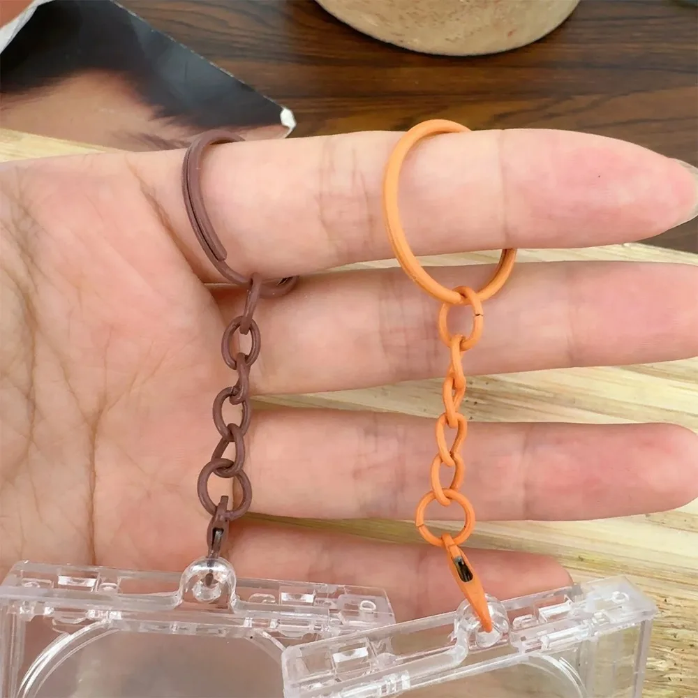 Durchmesser 25 mm, Schlüsselanhänger mit Ketten, Karabinerverschlüssen für DIY-Schmuckherstellung, Schlüsselanhänger, Verbindungshaken, Taschen, Schnalle, Schlüsselanhänger, Werkzeug – Detail 15