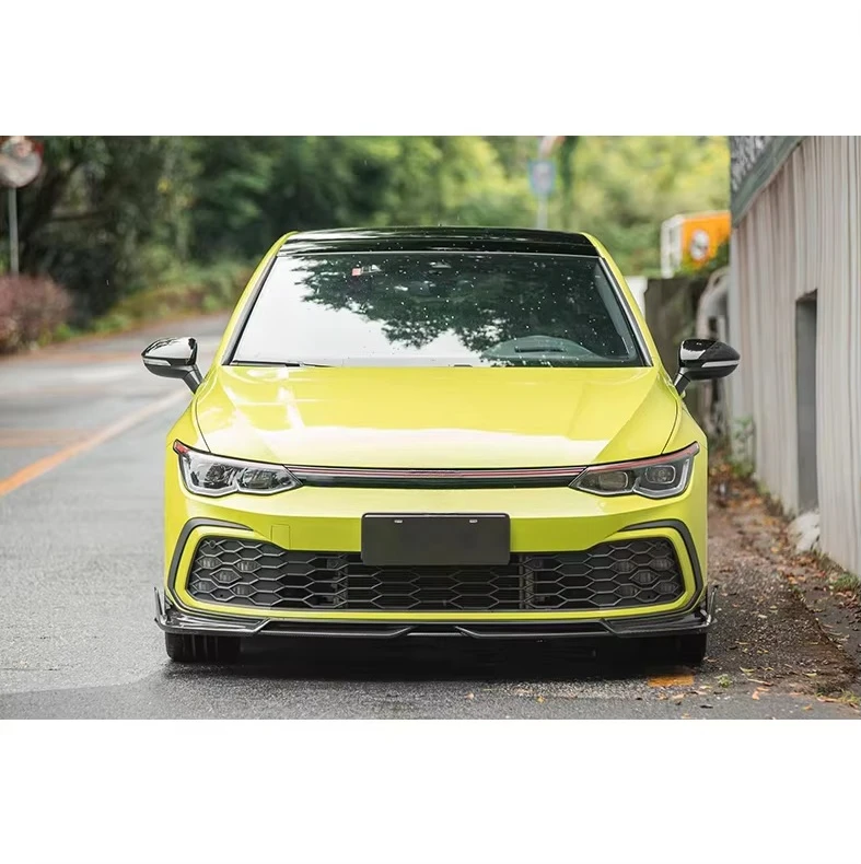 

GTI High Quality Dry Carbon Fiber Front Bumper Lip Rear Diffuser Side Skirt