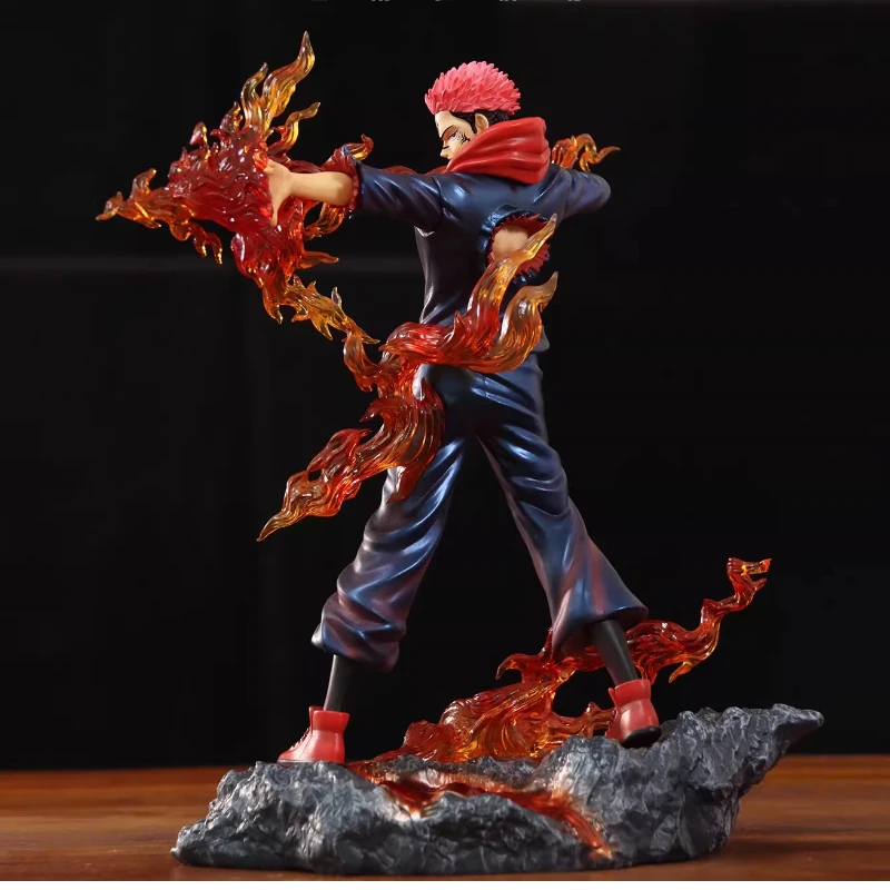 30cm/11.81in Anime Jujutsu Kaisen Figure Ryomen Sukuna Action Figures Pvc Statue Desktop Ornamen Collection Model Toys Gifts view 2