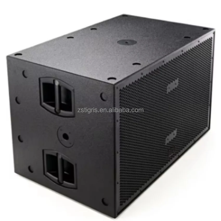 

Двойной 18-дюймовый активный сабвуфер: профессиональный аудиодинамик, мощный активный сабвуфер с высокой производительностью