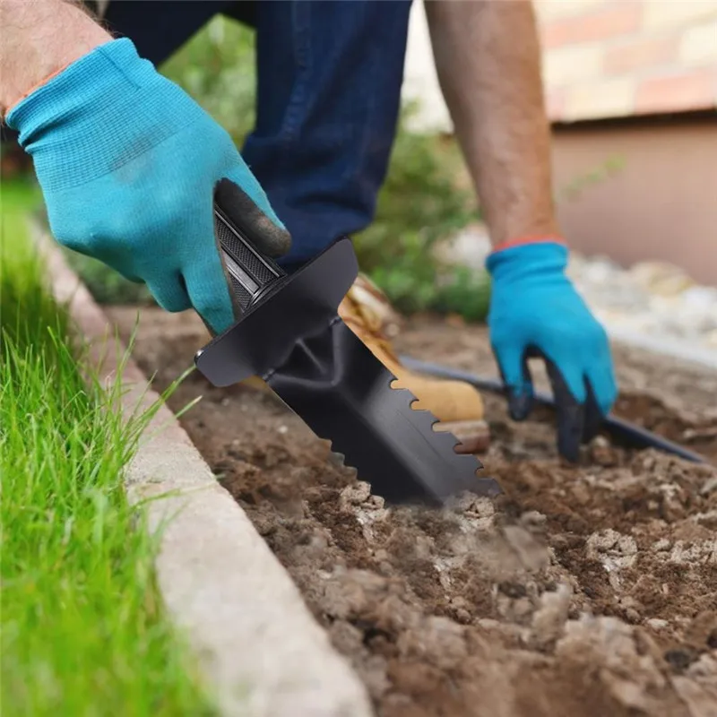 Stahl Garten Schaufel Tragbare Schaufel Multifunktions Edelstahl Überleben Spaten Kelle Camping Outdoor Dig Boden Werkzeug Dropship