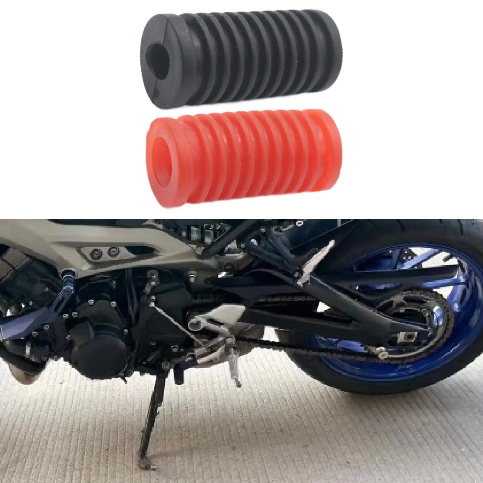 

Motorcycle Gear Shifter Lever Cover Rubber Replace for Yamaha MT07 R6 XJ6