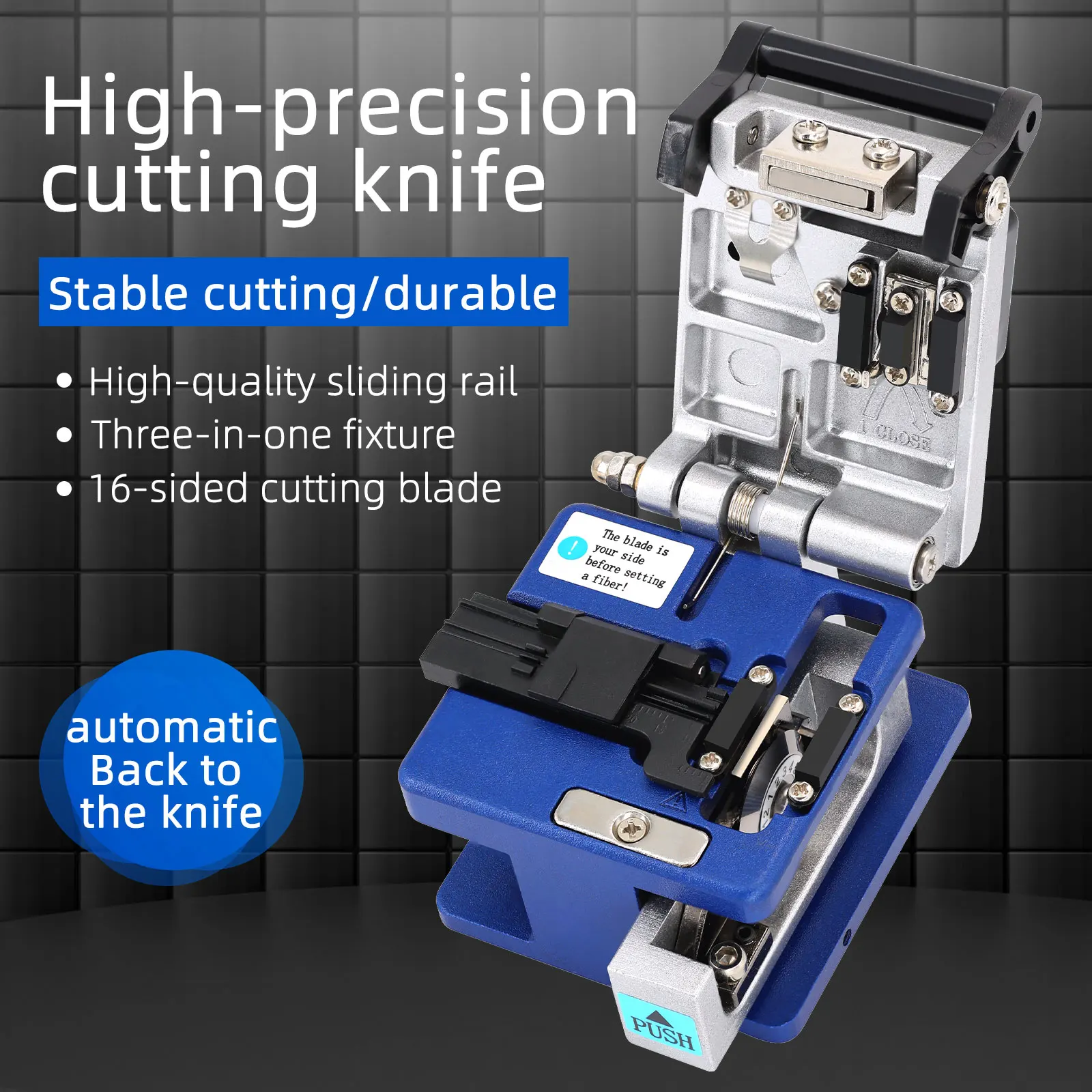 Ftth FC-6S High Precision Aluminum Cleaver Optical Fiber Cleaving Tool Fc-6s Optical Fiber Cleaver