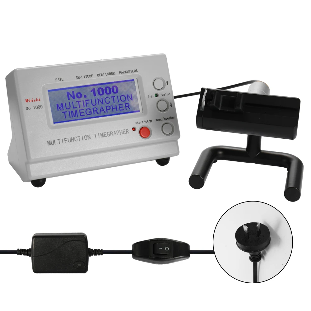 No1000 Multifunctional Professional Timing Timegrapher Mechanical Watch Tester for Repairers and Hobbyists Repairing Tool