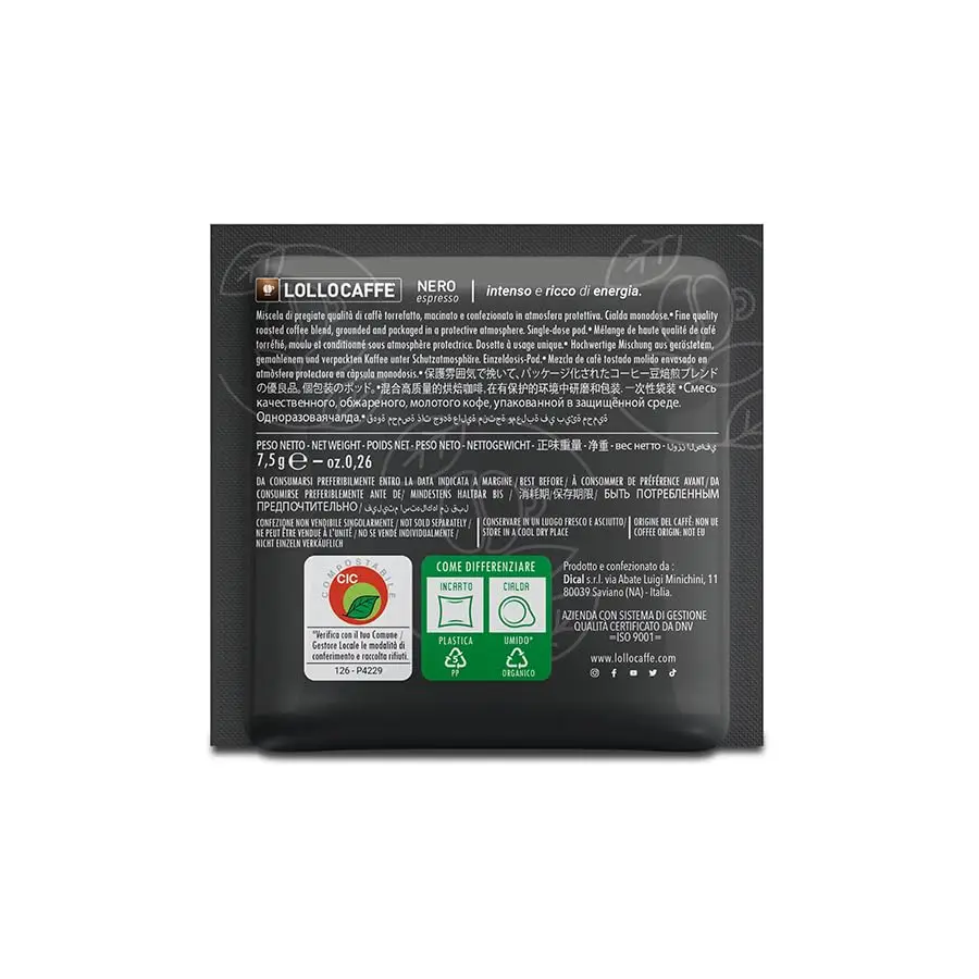 Immagine 4: 150 Cialde Lollo Caffè - Nero espresso