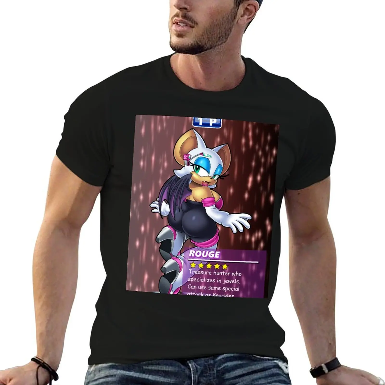 

Rouge Character Select T-Shirt t shirts for man graphic vintage t shirt man plain mens graphic t shirts T-shirt