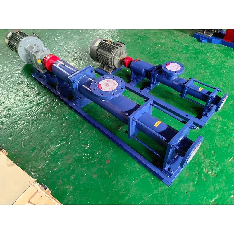 Type G 50-1 Single Screw Pump Screw Rotor Screw Pump For Slurry/Sludge 2.99HP Price