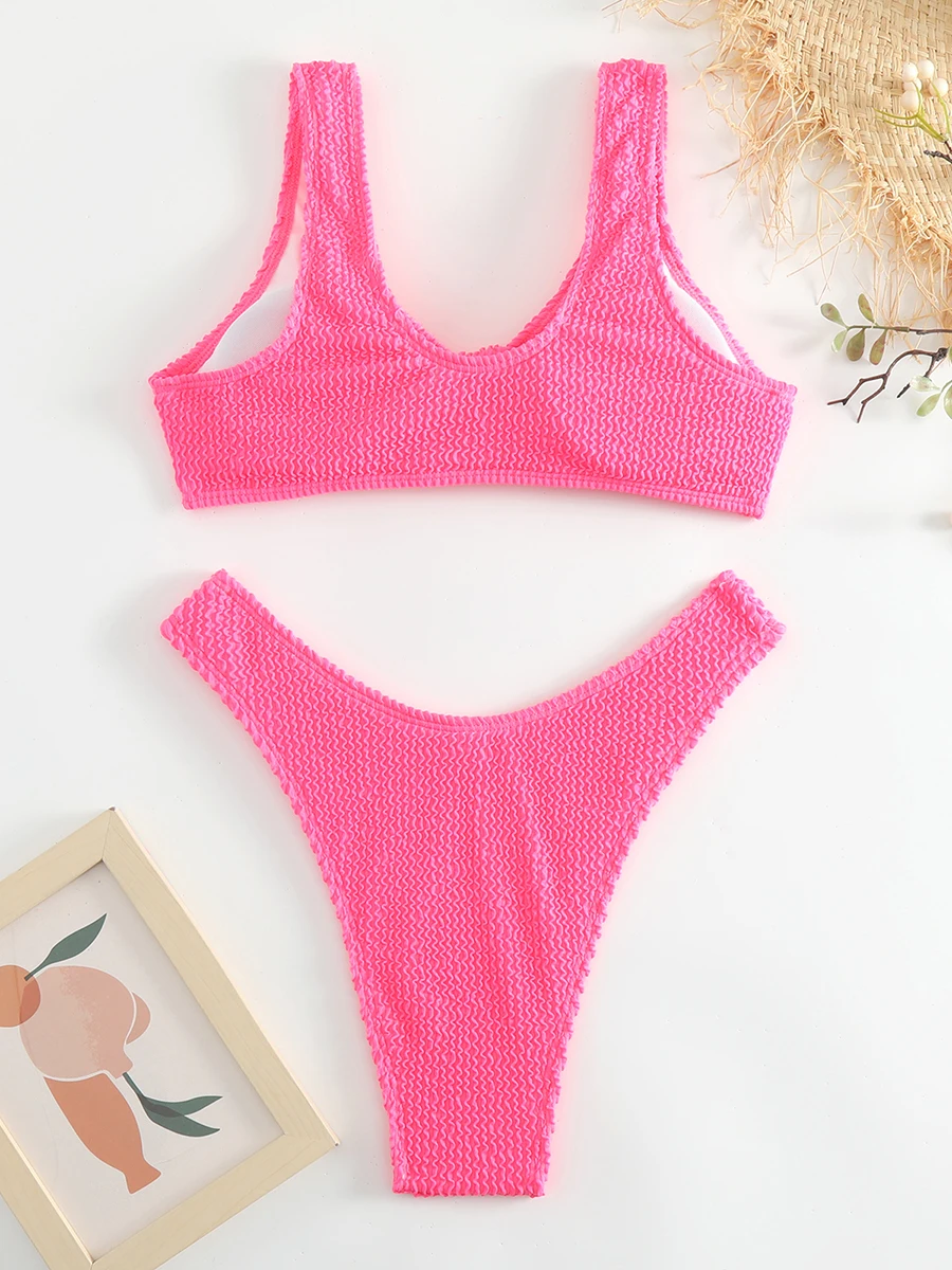 Sexy Bikini 2023 Women Swimsuit Female Swimwear Push Up Thong Bikinis Set Brazilian Woman Bathing Suit Swimming for Beach Wear