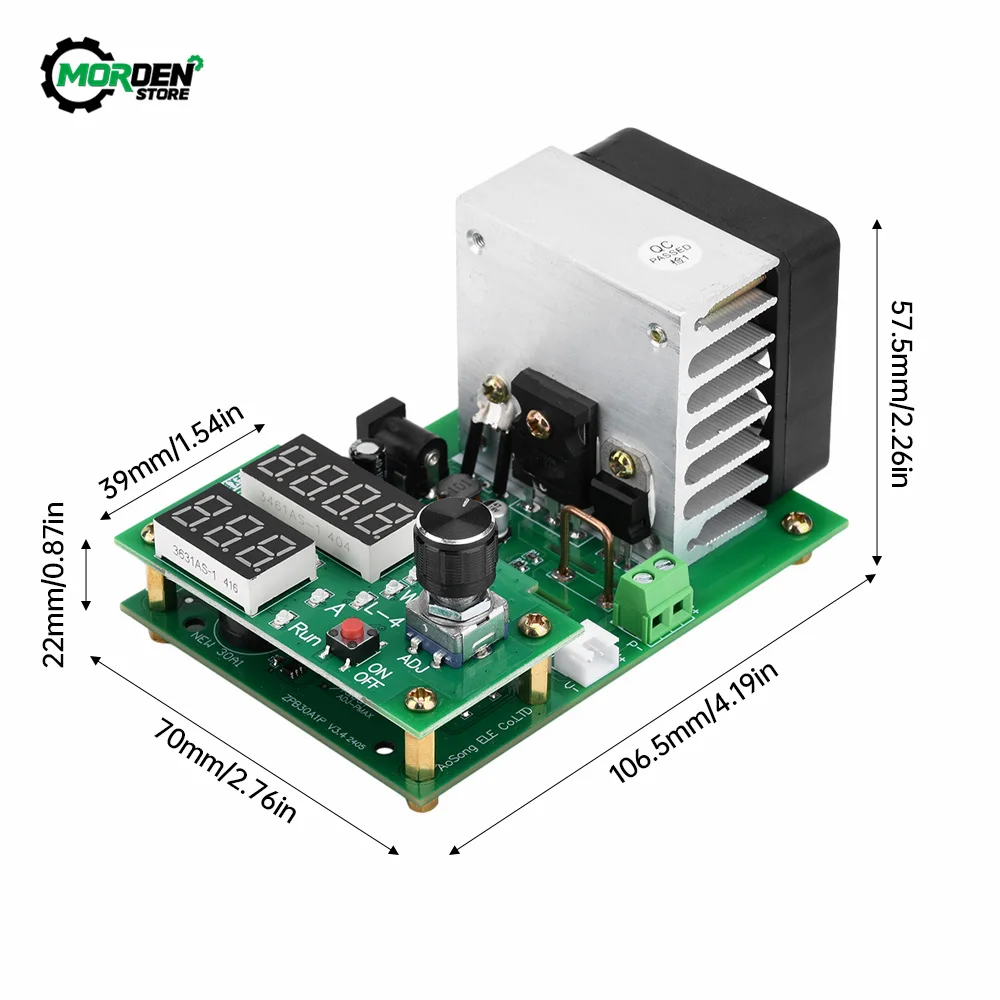 Imagem -02 - Bateria de Descarga de Carga Eletrônica Atual Constante Capacidade Tester Ferramenta Eletricista 9.99a 60w 30v