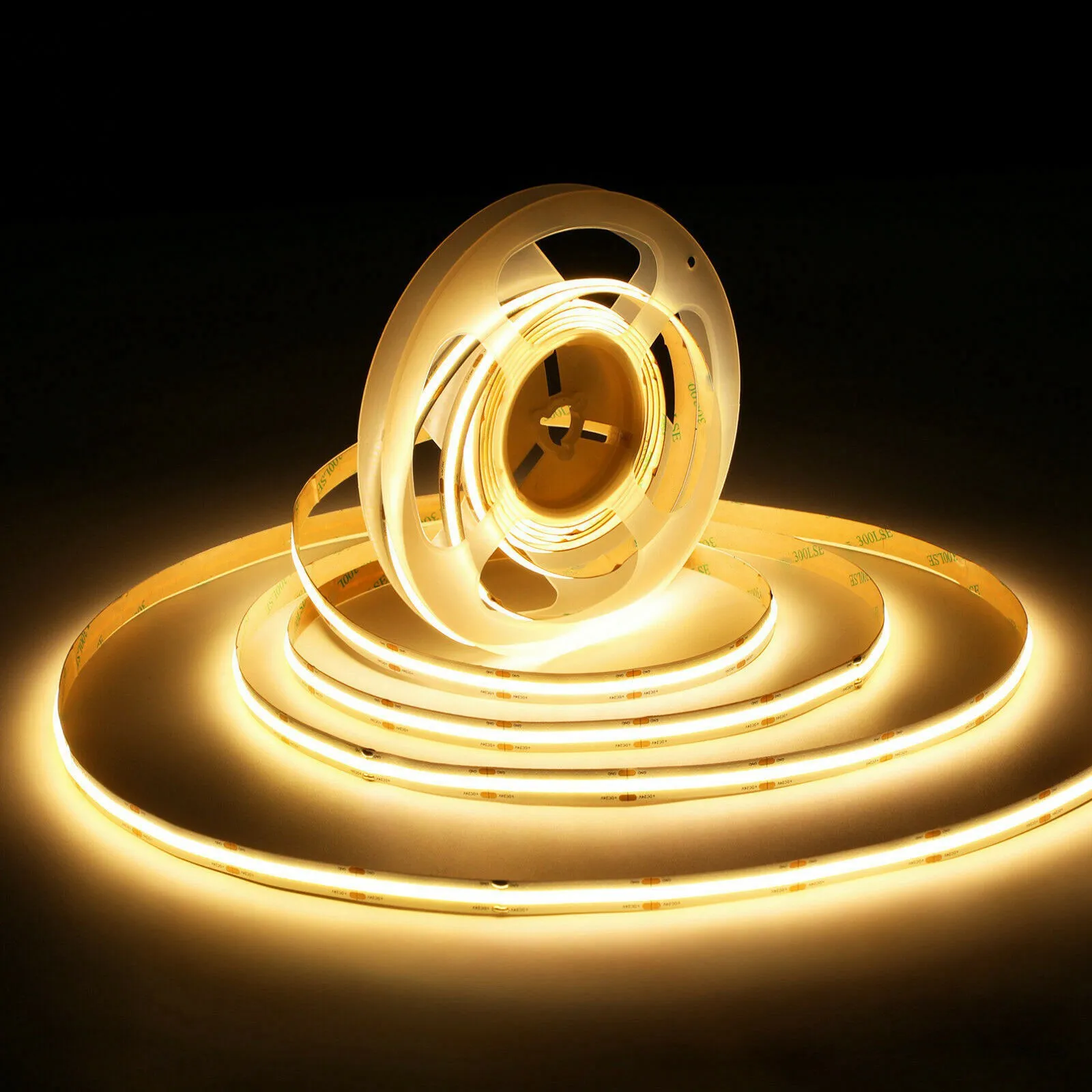 480 LED 8MM 12V COB LED Strip Light RA90 5M Flexible Strip Bar LED Strip 3000K Warm White for Bedroom Home