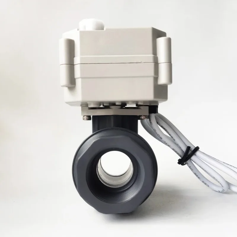 DN25 full bore motorized ball valve 1