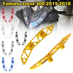 Motorcycle XMAX300 Windshield Bracket Holder For Yamaha XMAX 300 2017-2022 Windscreen Bracket Decorative Cover Accessories
