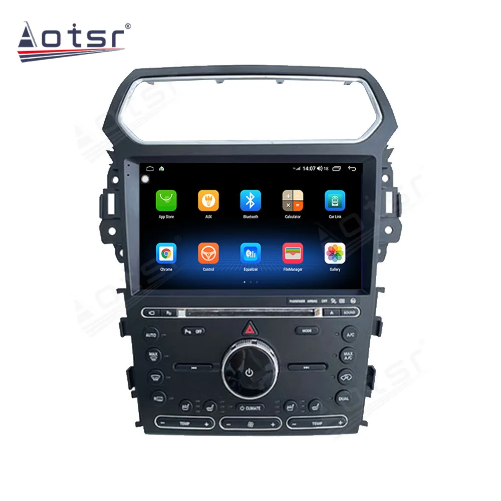 

Qualcomm 13,6 дюйма Android 13 Carplay для Ford Explorer 2011-2019 GPS-навигация Автомобильный радиоприемник HD с сенсорным экраном Авто стерео головное устройство