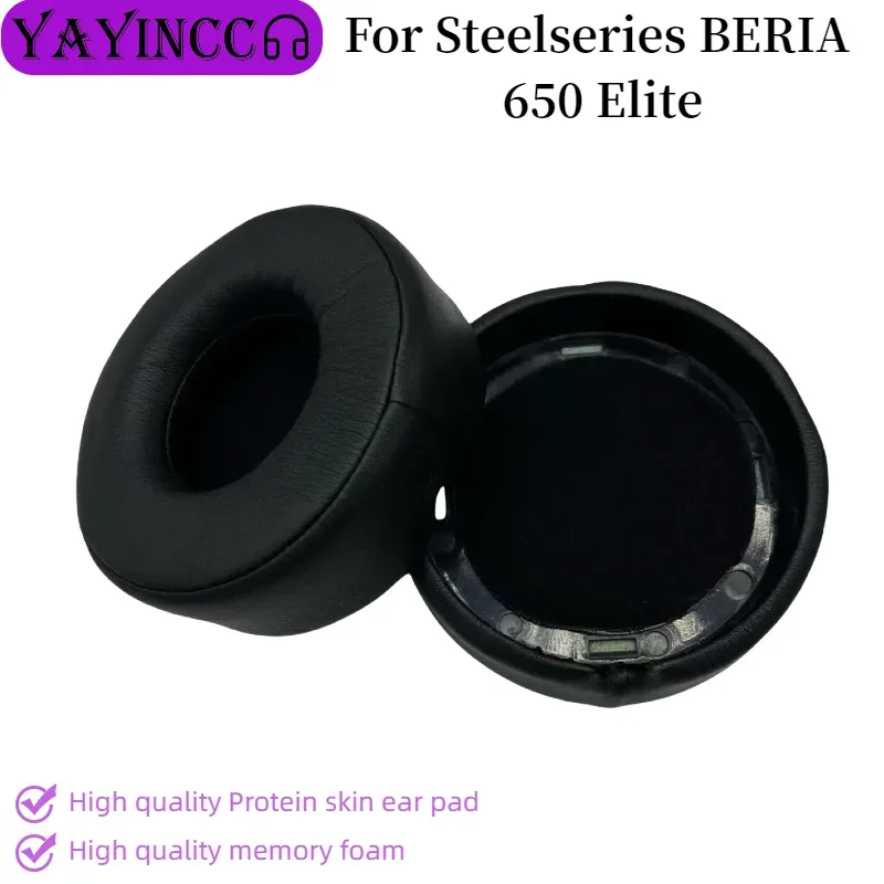 

New Arrivals Replacement Ear Pads Cushions With buckle for Steelseries BERIA 650 Elite Headphone Soft Memory Foam Pads/Earpads ，