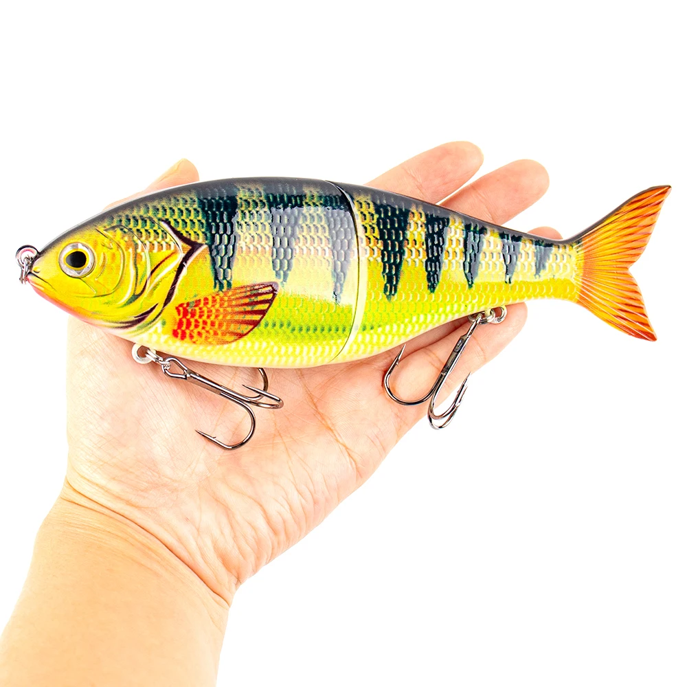 Magnisher Big Game Glide Shad Baits 17,8 cm 82 g langsam sinkende harte künstliche Angelköder GT Fishing Swimbaits Slide Lure Tackle – Detail 6