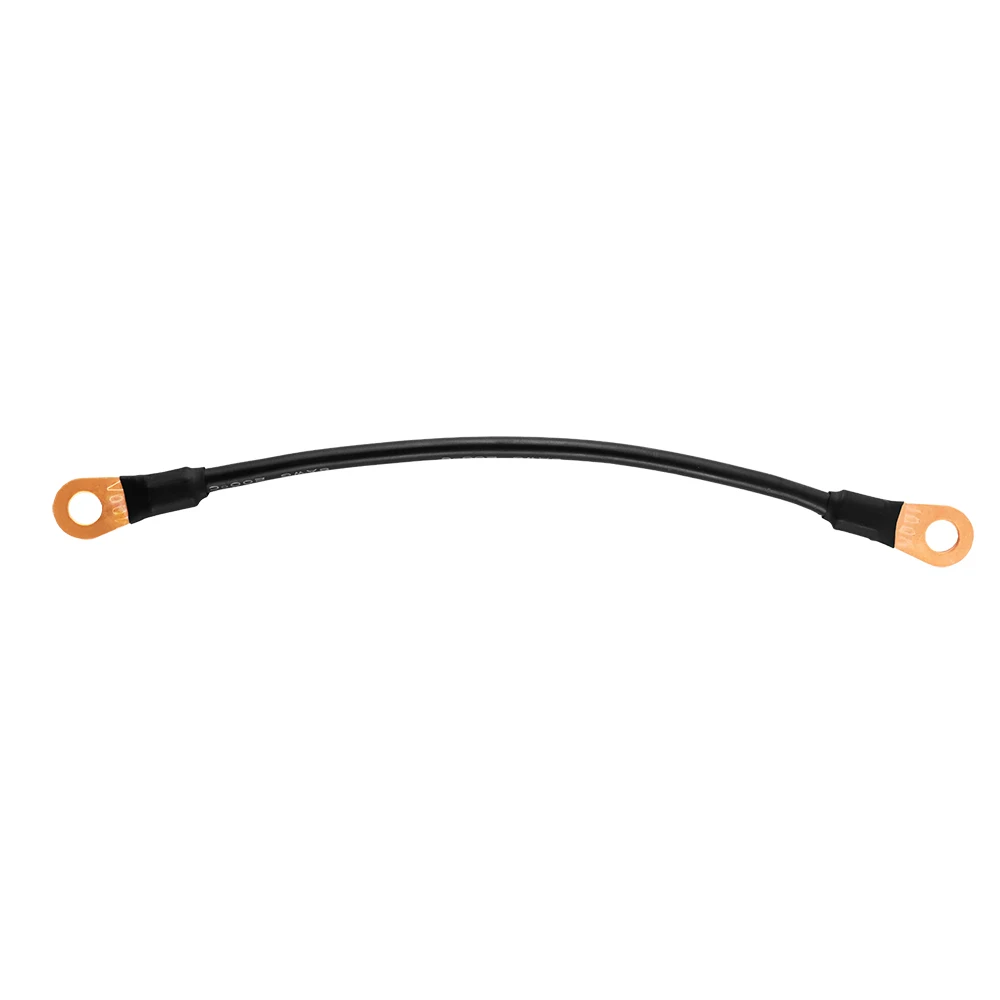 M6 Cabo De Conexão Da Bateria, Kit Terminal, Fio De Cobre, Cabo De Conector, Inversor De Carro, Fio Com Lug, 100A, 8 AWG