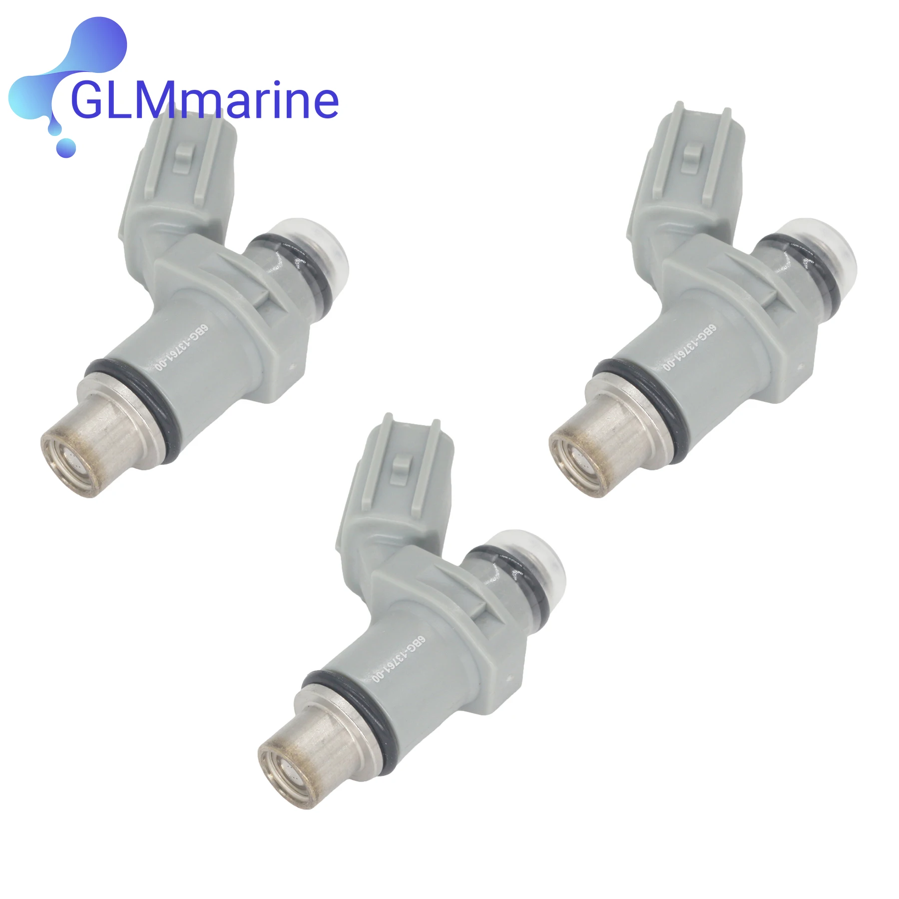 6BG-13761-00 3 шт. Топливные форсунки с 4 отверстиями, совместимые с 4-тактным подвесным двигателем Yamaha F 30HP 40HP 6BG1376100 WSM 610-304