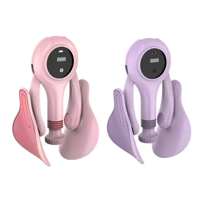 

Thigh Trainer Pelvic Floor Strengthen Device Thigh Trimmer With Counter Portable Home Workouts Supplies For Sedentary Work Flat