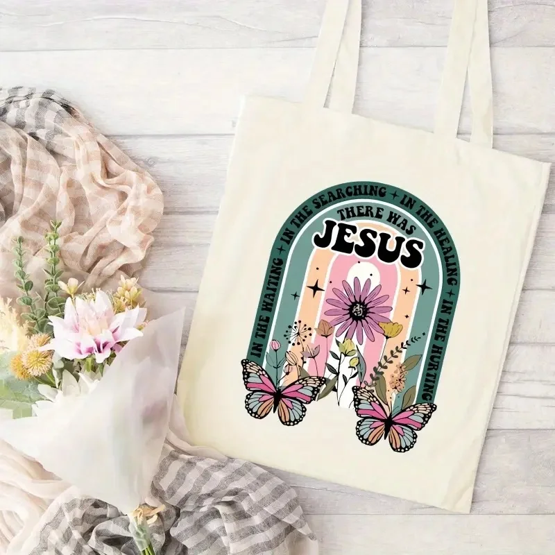 

Teacher Appreciation Rainbow Canvas Tote Bag Large Durable Commuter Tote for Educators Spacious Multicolor Book Bag for Work