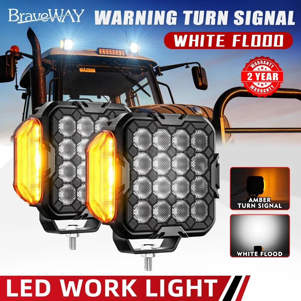 haolide-phare-de-travail-led-16-led-de-5-pouces-faisceau-blanc-large-avec-clignotant-lateral-ambre-ip68-pour-tracteur-excavatrice-chariot-elevateur-utilisation-tout-terrain