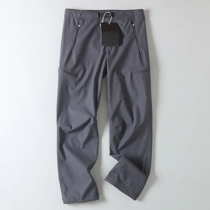 

Youth Casual Pants Straight Leg Outdoor Waterproof Soft ell Workwear Trousers Men's Faion Summer Autumn Polyester Fiber