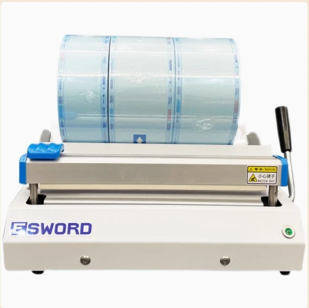 

Dental Sterilization Bag Sealer Machine for Oral Instruments Paper Plastic Pouch Packing Equipment