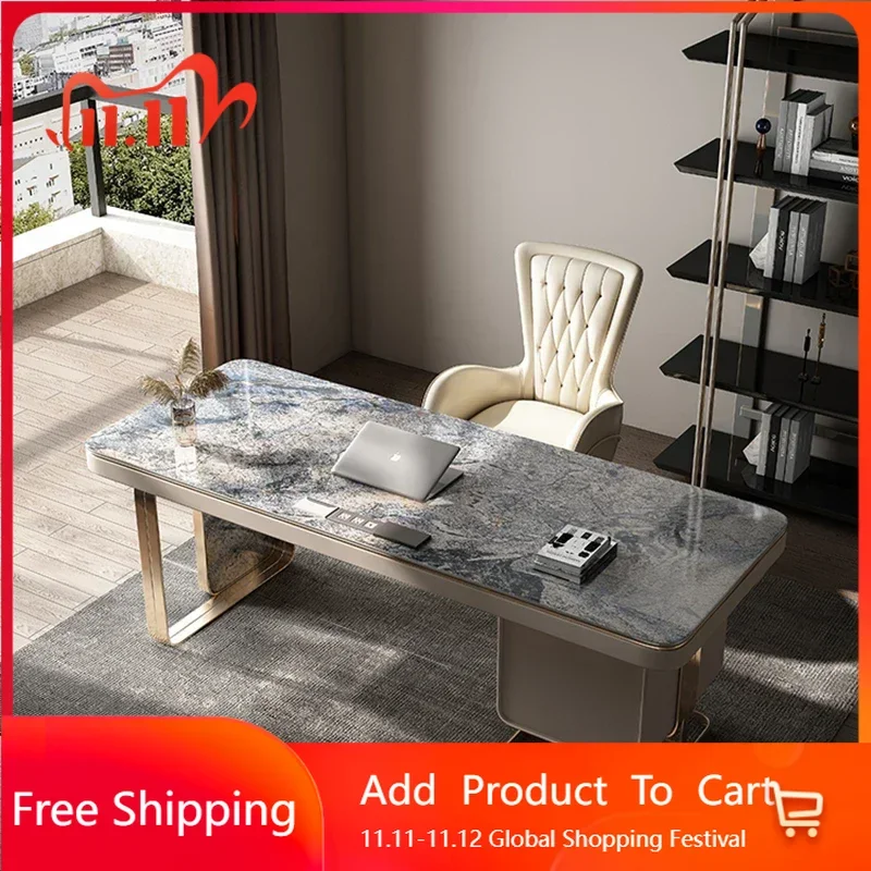 

Computer Table Removable Electric Adjustable Desk Gaming Tables Multifunctional Computer Executive Ufficio Unique Furniture