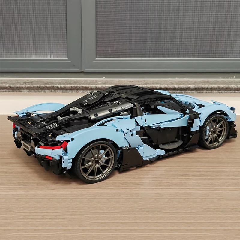 MOC-222472 Personalizzato Sport Super Car 1:8 Kit di veicoli da corsa 42172 Modello Building Block Puzzle Bambini Giocattolo fai da te Regalo di Natale Ragazzo