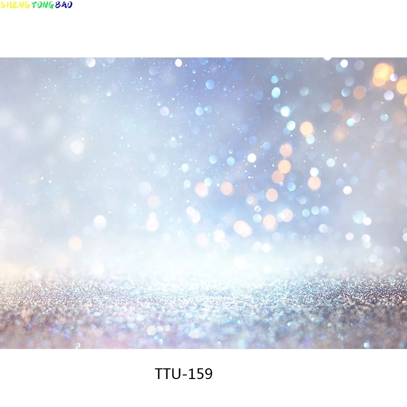 Vinyl Custom Bokeh Photography Backdrops Glitter Facula Light Spot  Photo Background Studio Photocalls Props   TTU-43