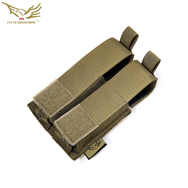 

Flyye Fy-Ph-P006 Molle Double.45 Pistol Magazine Pouch Twin Single Box Hand Device Package
