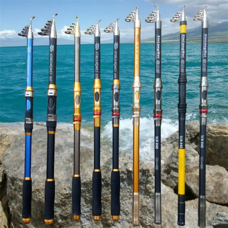 2.1 Meters -3.6 Meters All-metal Deck Fishing Rod Sea Rod Long-distance Sea Rod Fishing Rod Cast Rod Anchor Rod Fishing Rod