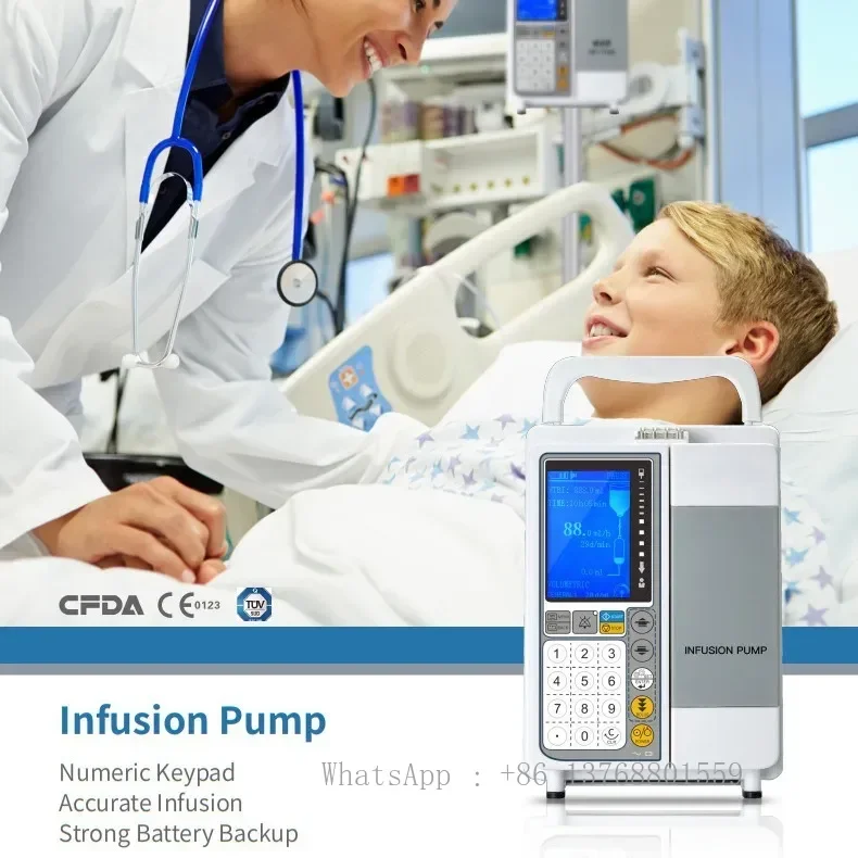 Medical Pump Intravenous Hospital Human Medical Intravenous Drip Therapy Pump