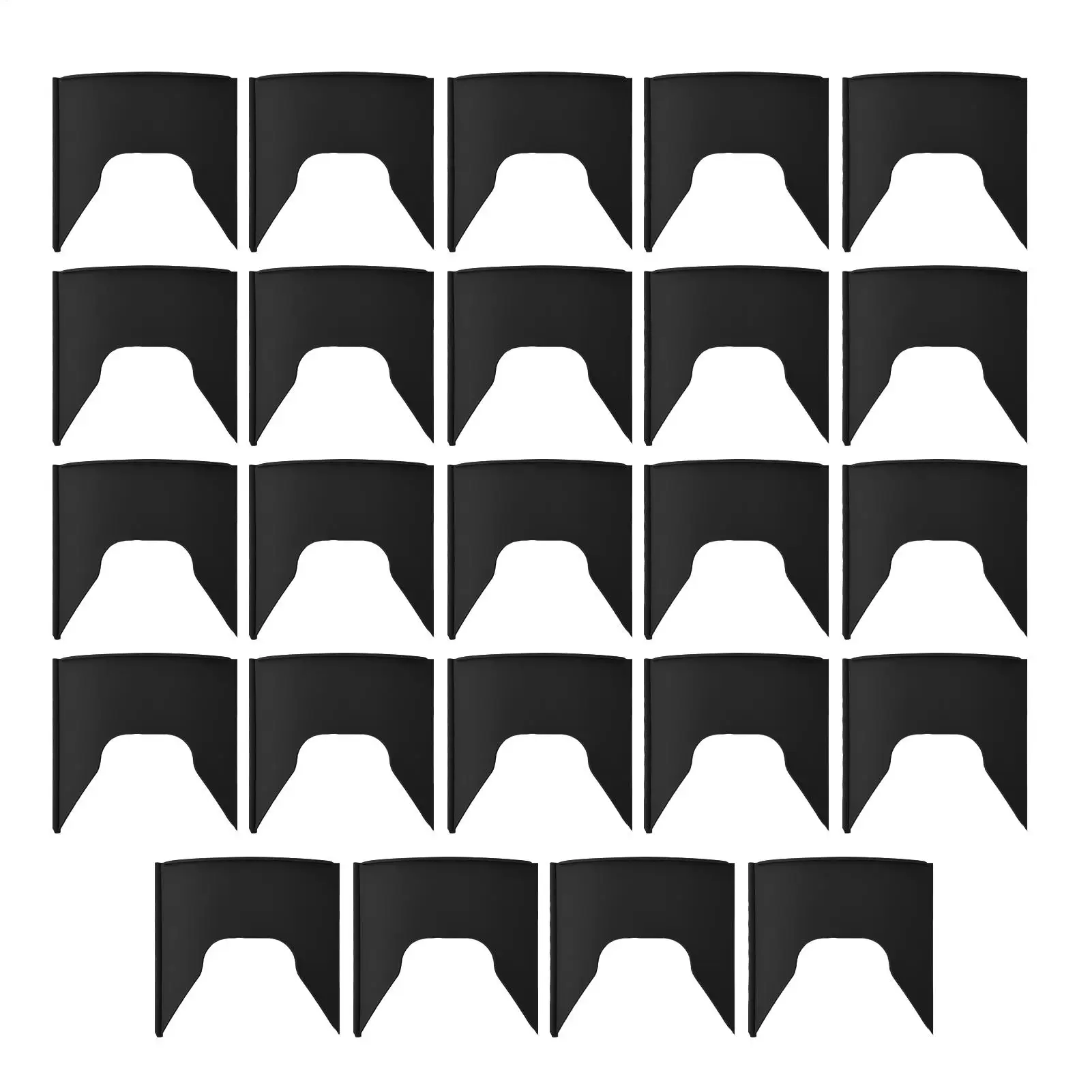 

Кольцо для посадки, круглая многоразовая ландшафтная окантовка, 24 шт., отдельные кольца для выращивания камней и почвы для сада, балкона, двора