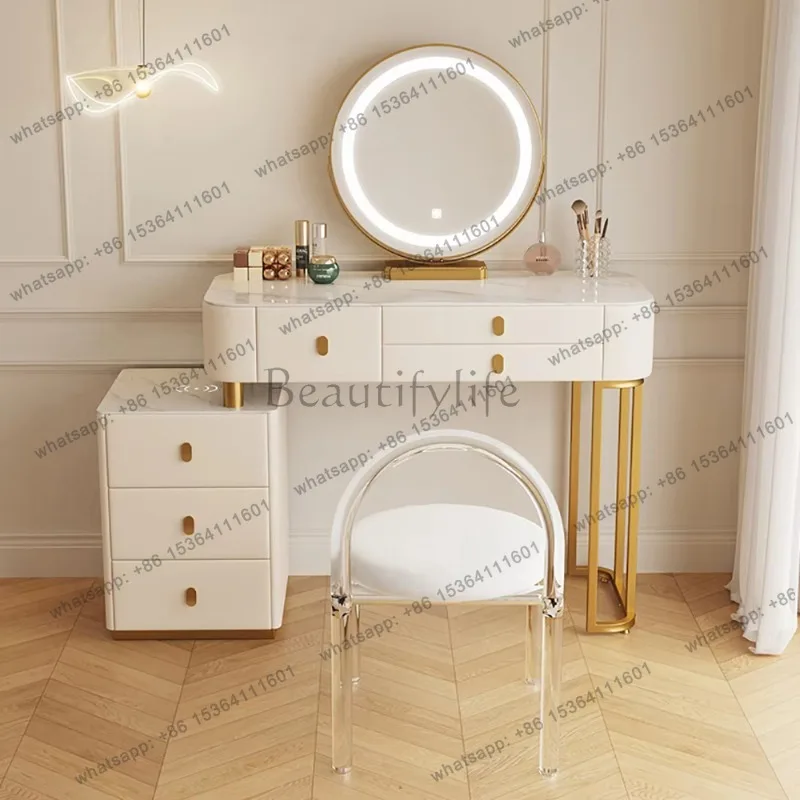 

Vanity Table Storage Decor Dresser Vanity Table Drawer Coiffeuse Maquillage Meuble Femme Bedroom Furniture