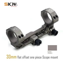SKWoptics-Scope Mount for 21mm Picatinny Rails, AR15, Optical 30mm Rings, 6061-T6 Aluminium