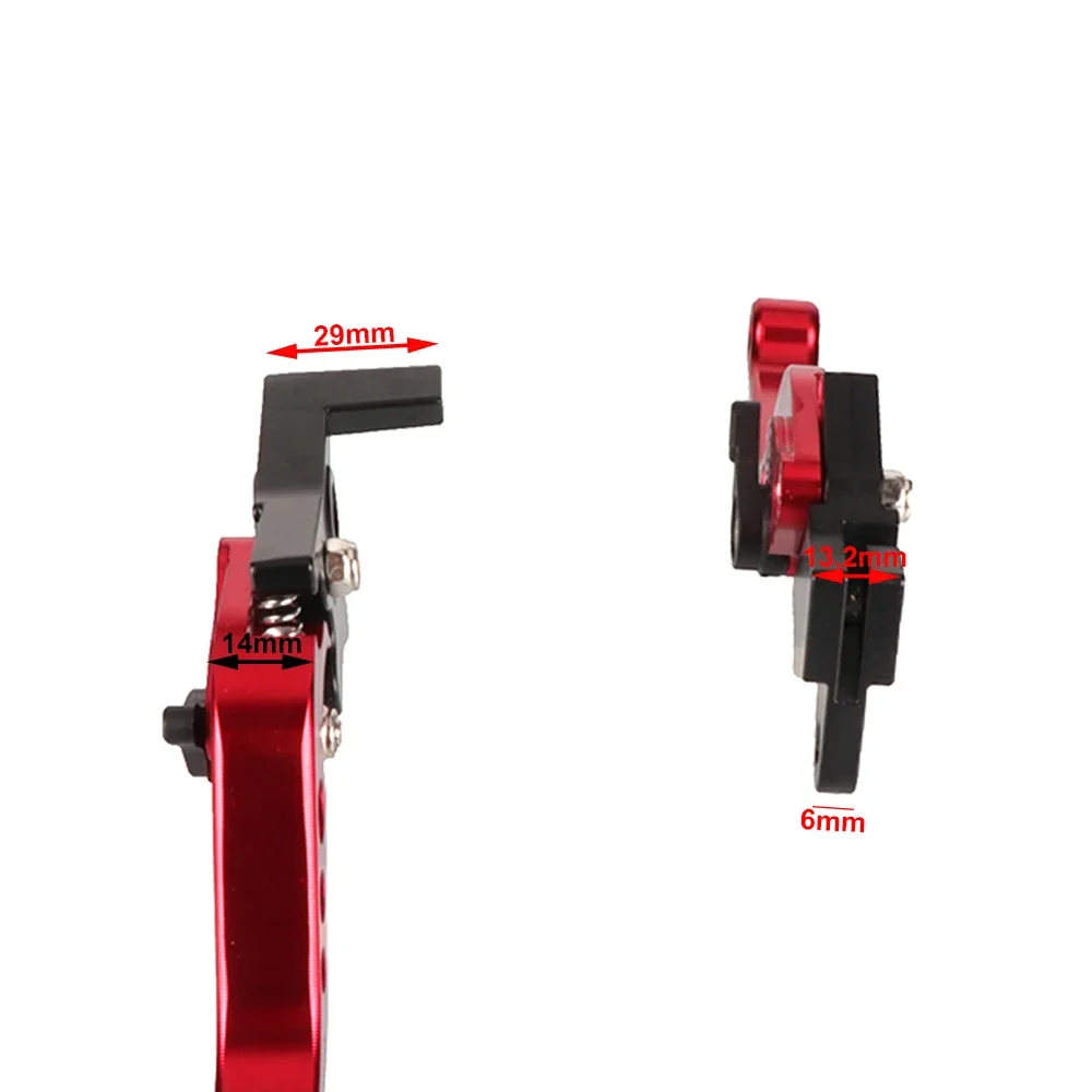 Palanca de embrague de motocicleta, manija de freno de embrague CNC, palanca de tambor para Yamaha, Honda, Suzuki, Scooter, accesorios de modificación de Motocross