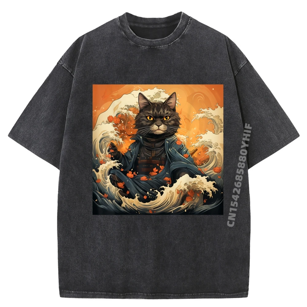 

Funny Graphic Men T Shirts High Quality Male Anime Big Size Vintage Style Washed Shirt Cotton Graphic Tops