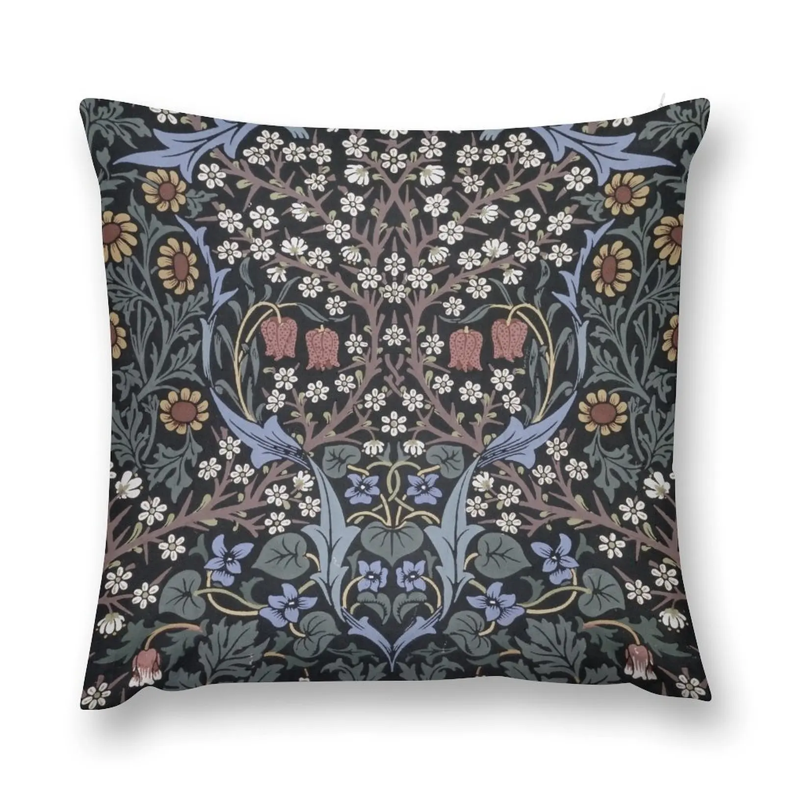 William Morris - Blackthorn Throw Pillow Custom Cushion Pillow Case Christmas Decorative Cover For Living Room pillow