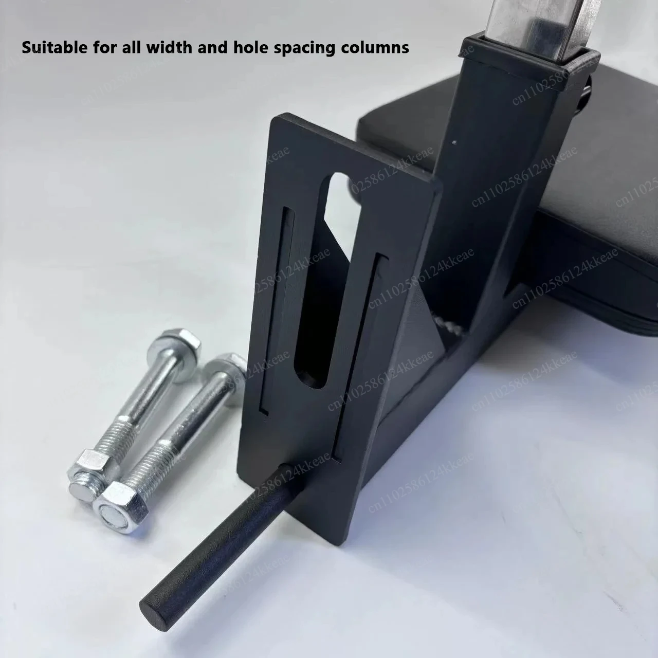 Seated Curl Machine Lat Pulldown Seat Cable Attachment, Fitness Attachment for Training Rig and Rack Suitable All Size